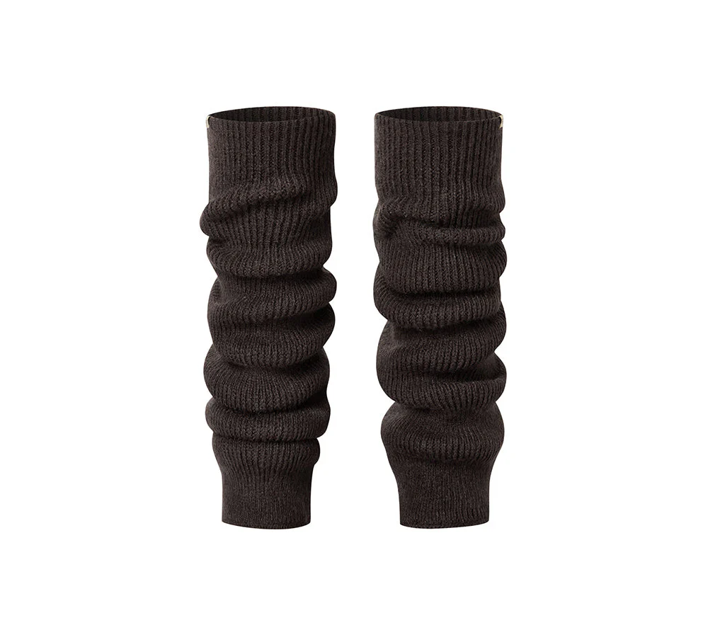 Women Stretchy Knit Leg Warmers Slouch Socks - Image 15