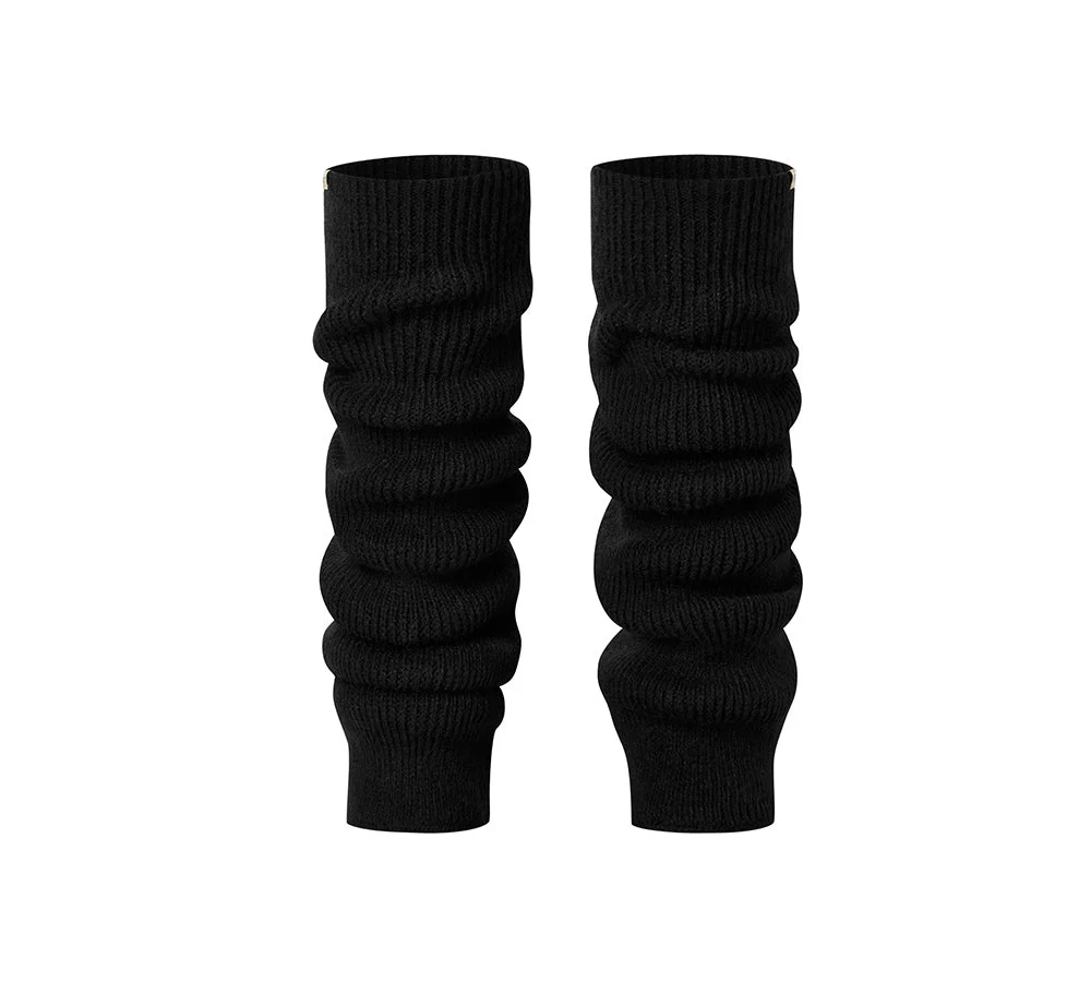 Women Stretchy Knit Leg Warmers Slouch Socks - Image 21