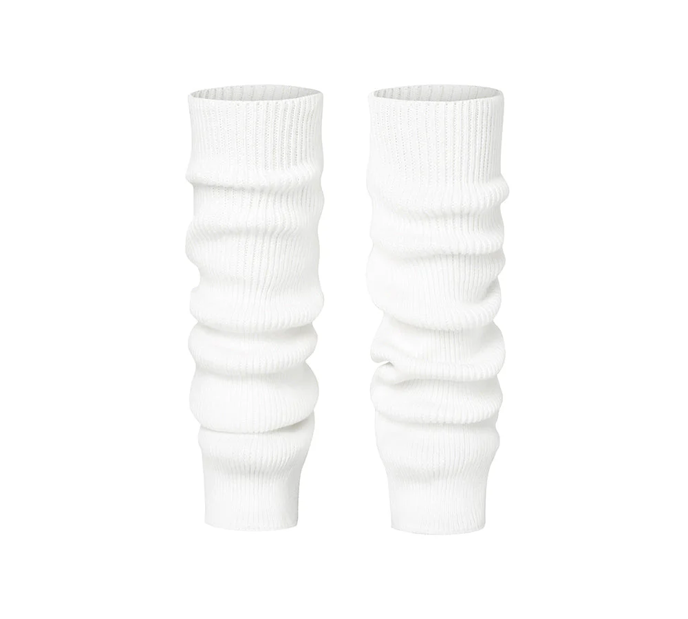 Women Stretchy Knit Leg Warmers Slouch Socks - Image 3