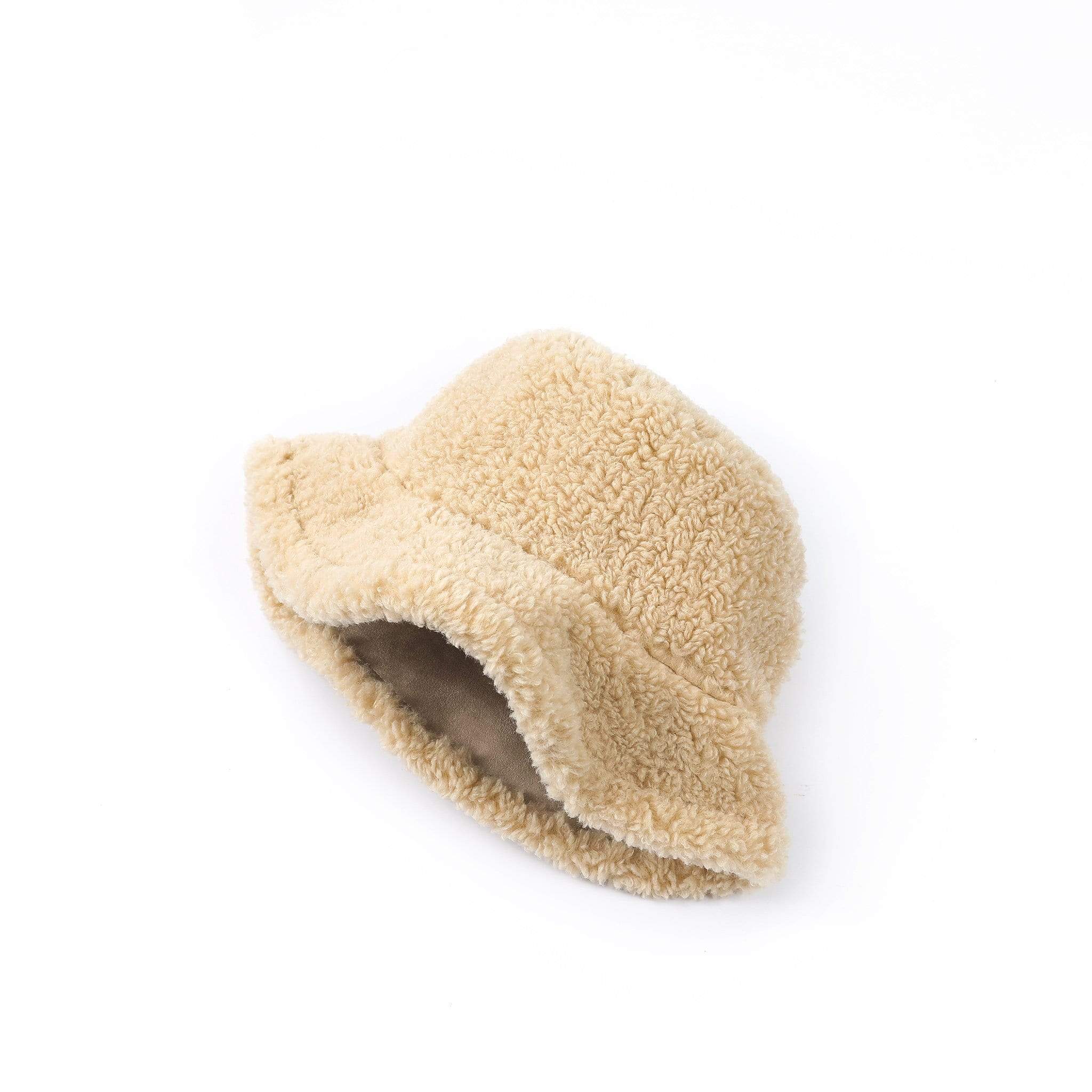 Women's Bucket Hat Winter Fluffy Reversible Hat Vic - Image 21