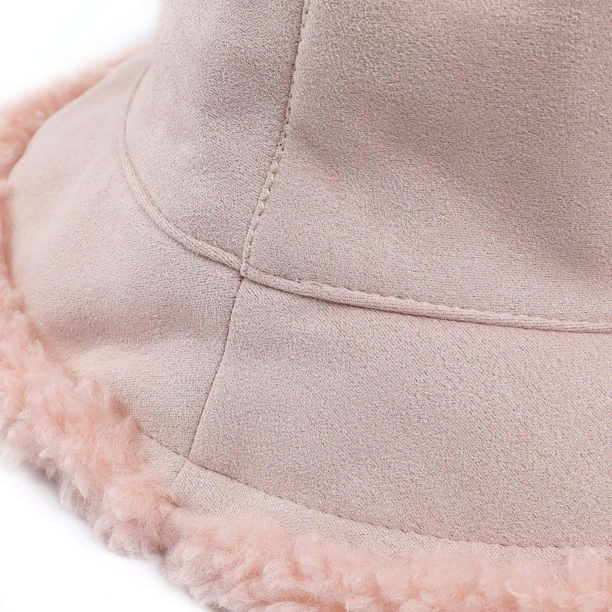 Women's Bucket Hat Winter Fluffy Reversible Hat Vic - Image 6
