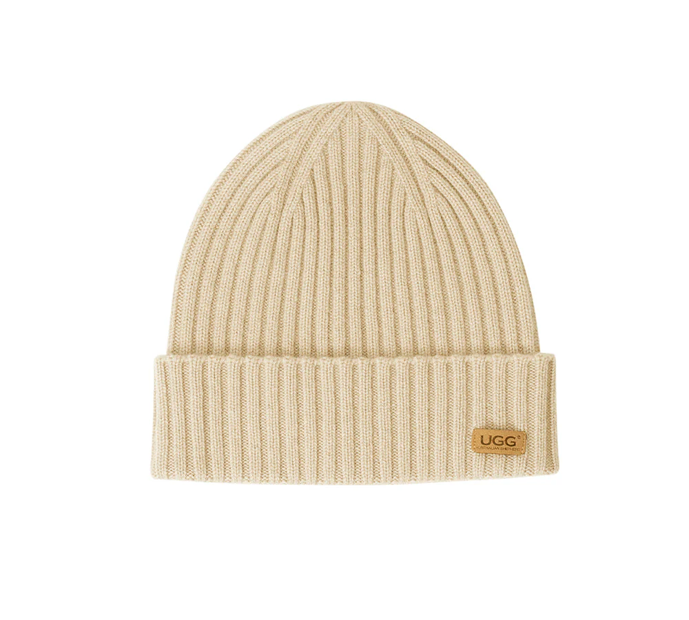 Wool Cashmere Blend Beanie Solin - Image 10