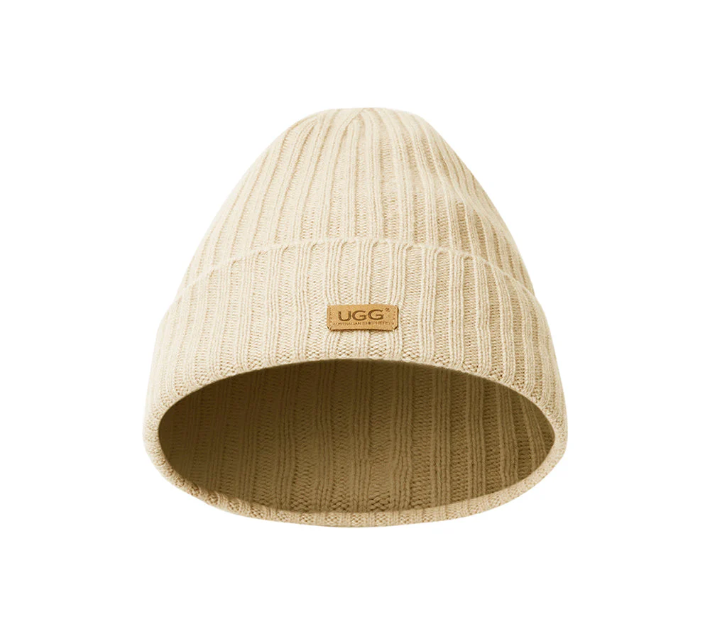 Wool Cashmere Blend Beanie Solin - Image 14