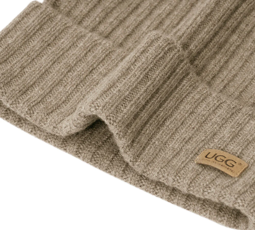 Wool Cashmere Blend Beanie Solin - Image 21