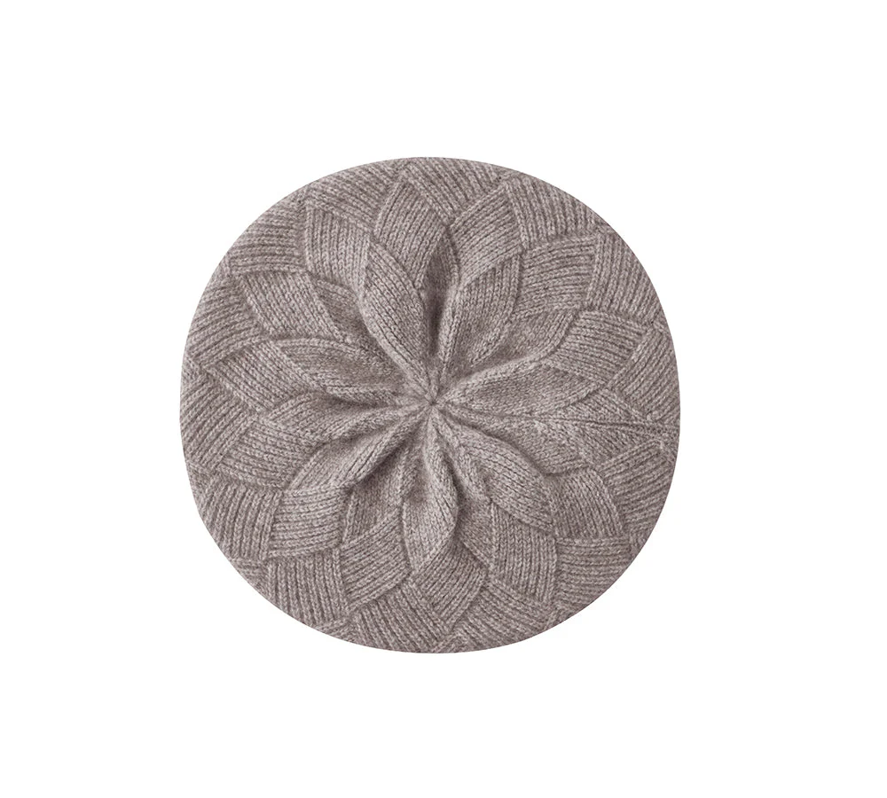 Wool Cashmere Blend Beret Hat Navine - Image 10