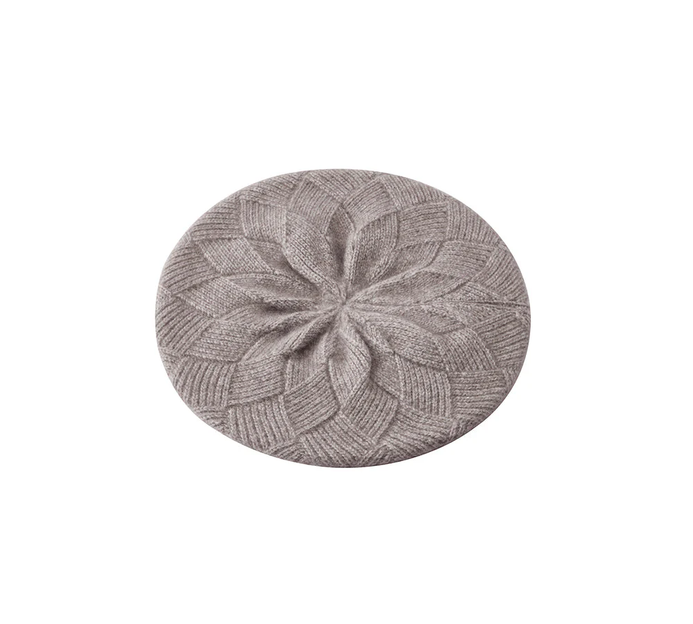 Wool Cashmere Blend Beret Hat Navine - Image 11
