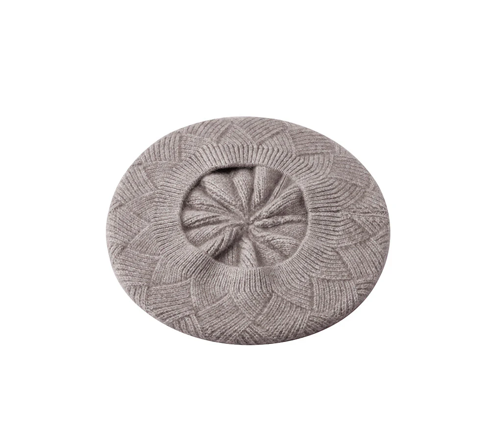 Wool Cashmere Blend Beret Hat Navine - Image 12