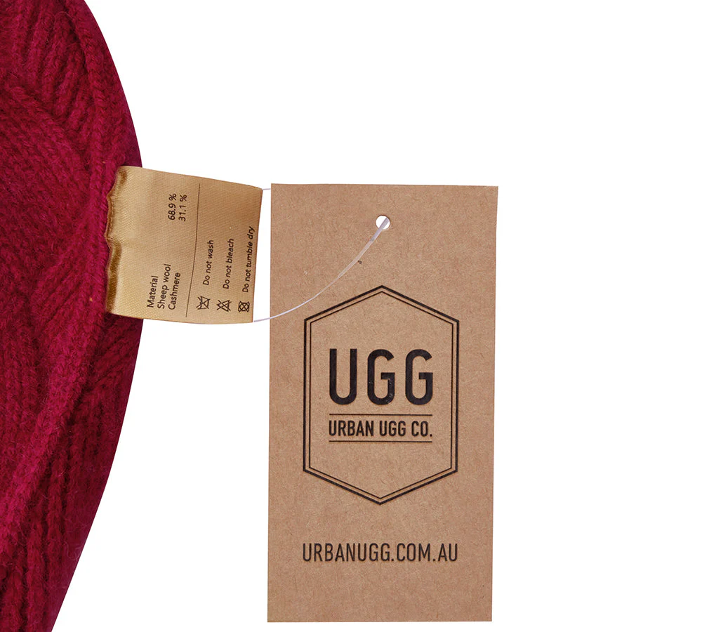 Wool Cashmere Blend Beret Hat Navine - Image 22