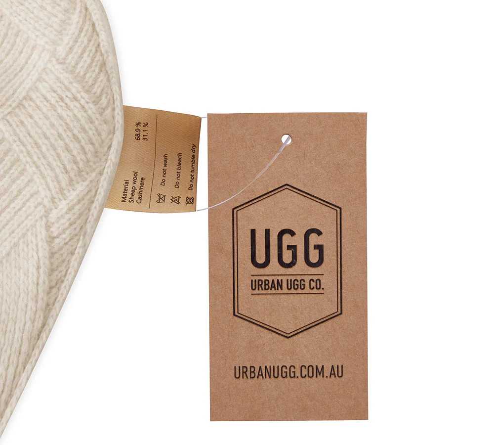 Wool Cashmere Blend Beret Hat Navine - Image 8