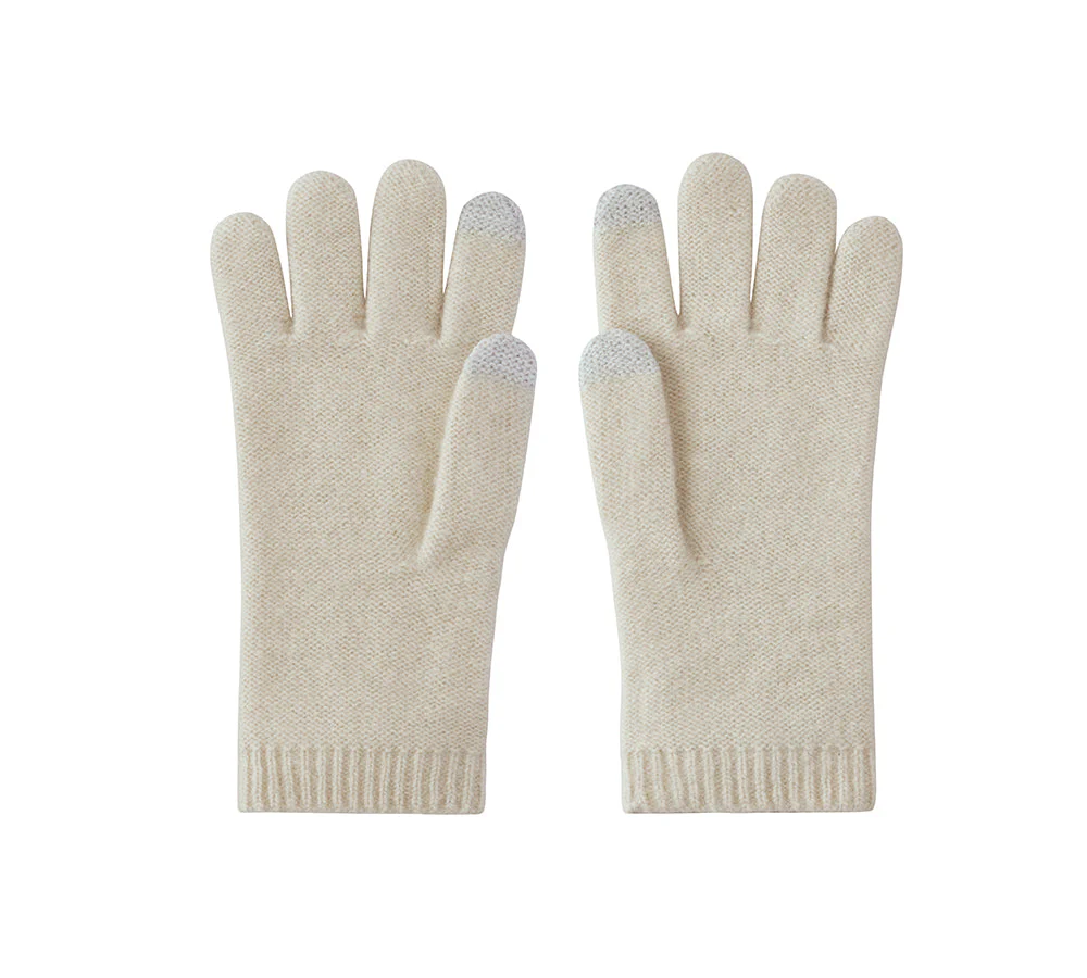 Wool Cashmere Blend Bow Touchscreen Glove Winory - Image 3
