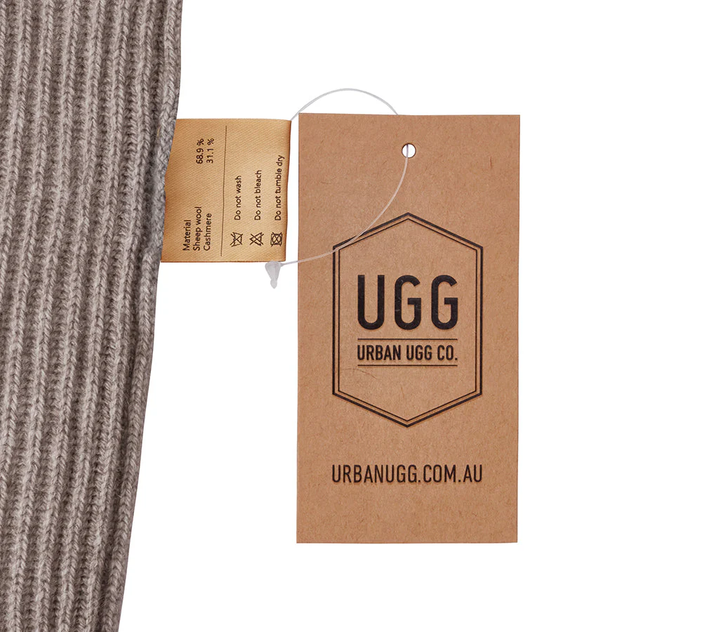 Wool Cashmere Blend Knit Hood - Image 17