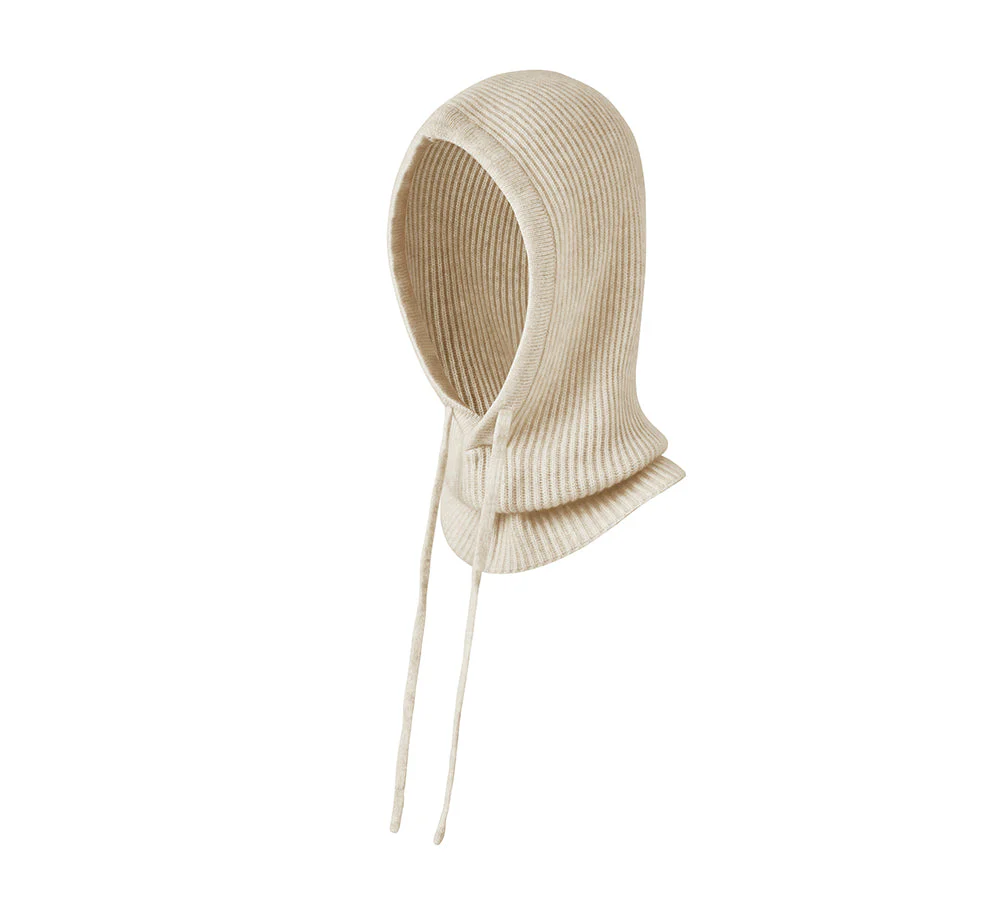 Wool Cashmere Blend Knit Hood - Image 18