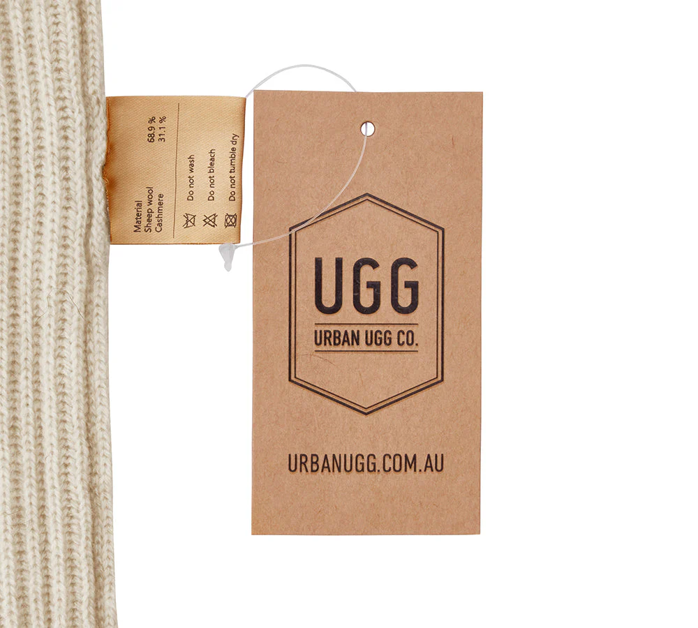 Wool Cashmere Blend Knit Hood - Image 25