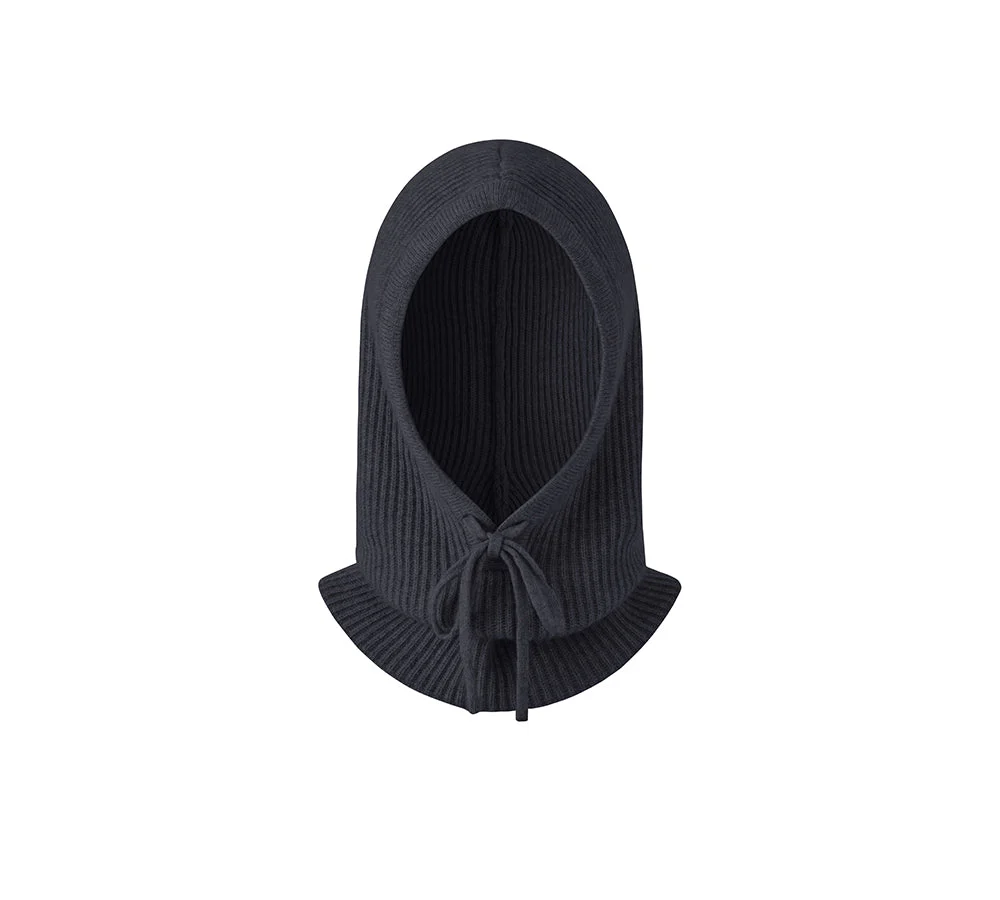 Wool Cashmere Blend Knit Hood - Image 4