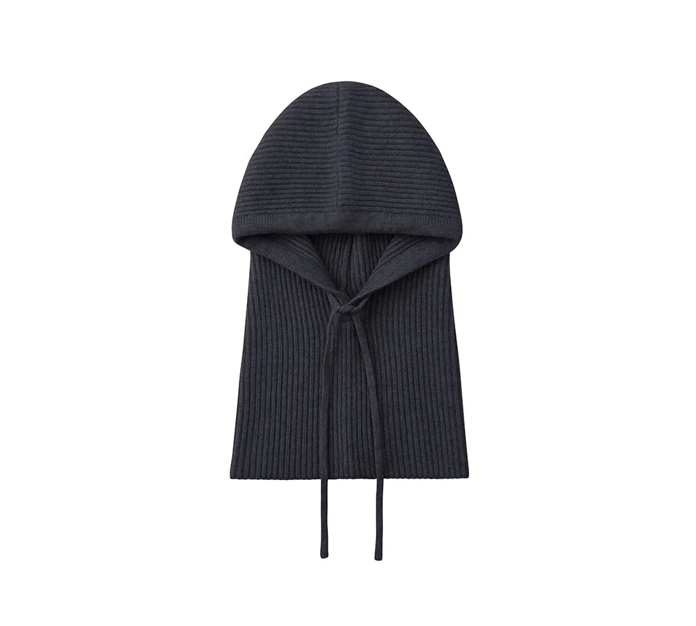 Wool Cashmere Blend Knit Hood - Image 7