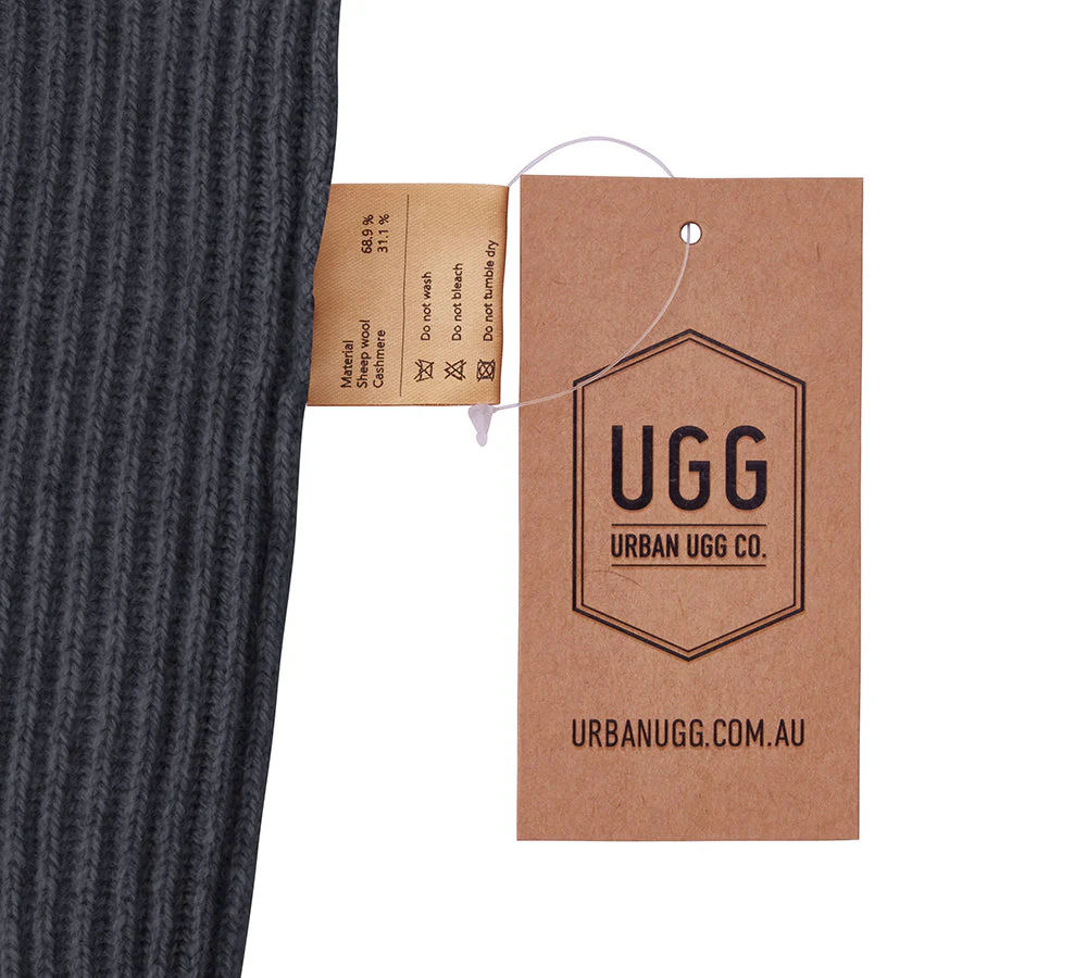 Wool Cashmere Blend Knit Hood - Image 9