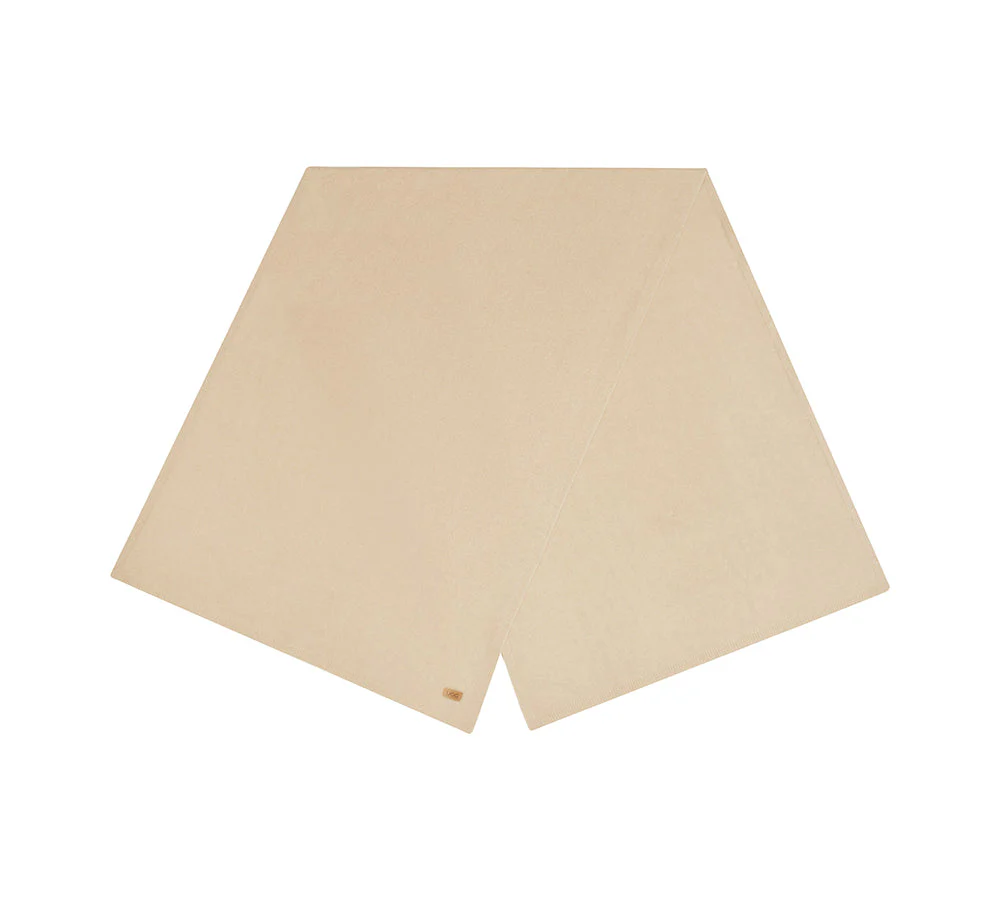 Wool Cashmere Blend Plain Scarf Arven - Image 10