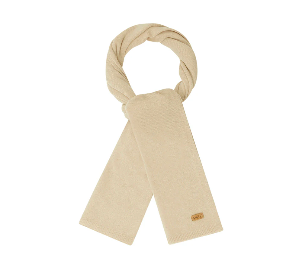 Wool Cashmere Blend Plain Scarf Arven - Image 12