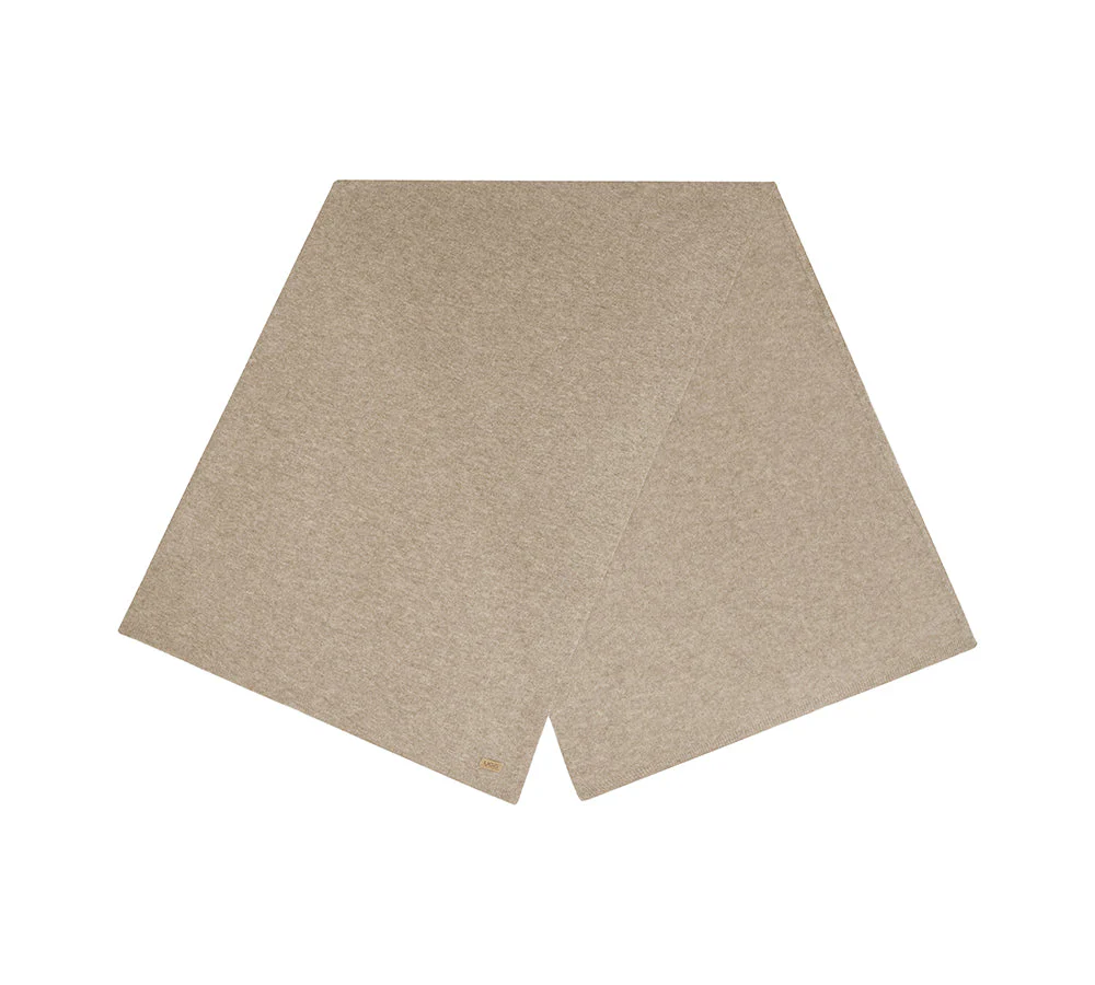 Wool Cashmere Blend Plain Scarf Arven - Image 17