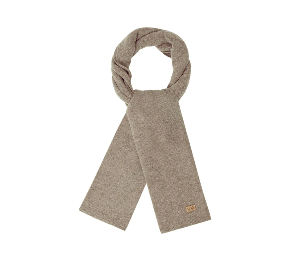 Wool Cashmere Blend Plain Scarf Arven - Image 19