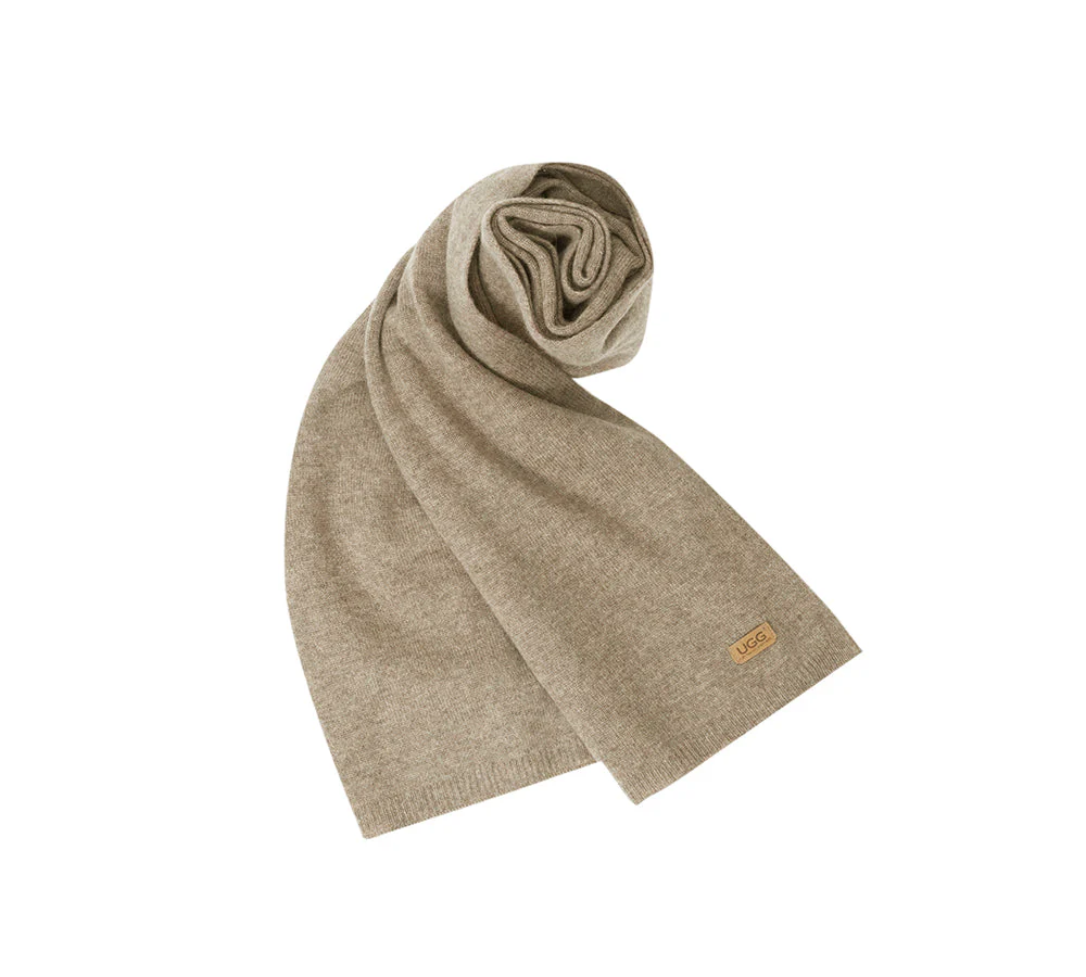 Wool Cashmere Blend Plain Scarf Arven - Image 20