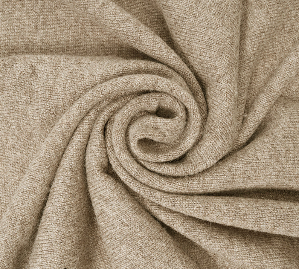 Wool Cashmere Blend Plain Scarf Arven - Image 21