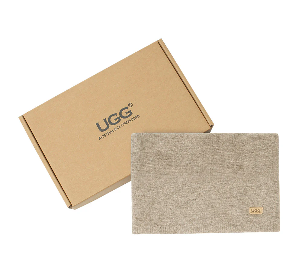 Wool Cashmere Blend Plain Scarf Arven - Image 22