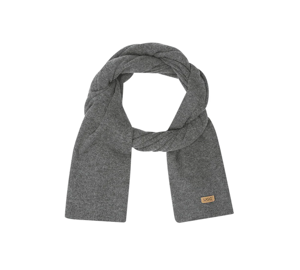 Wool Cashmere Blend Plain Scarf Arven - Image 25
