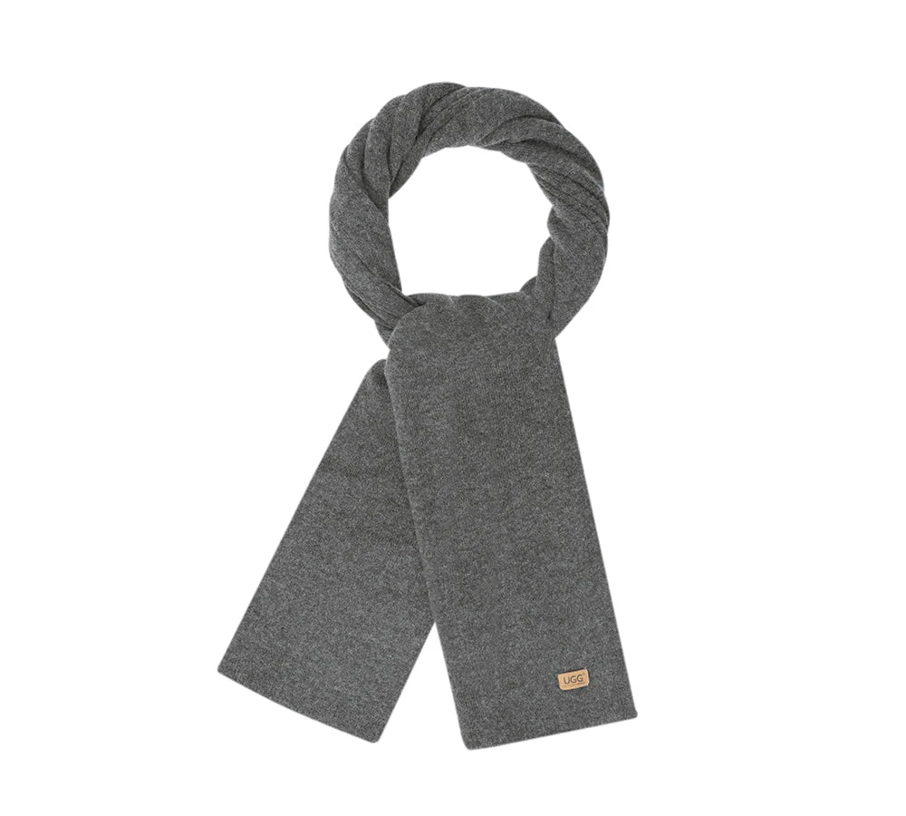 Wool Cashmere Blend Plain Scarf Arven - Image 26