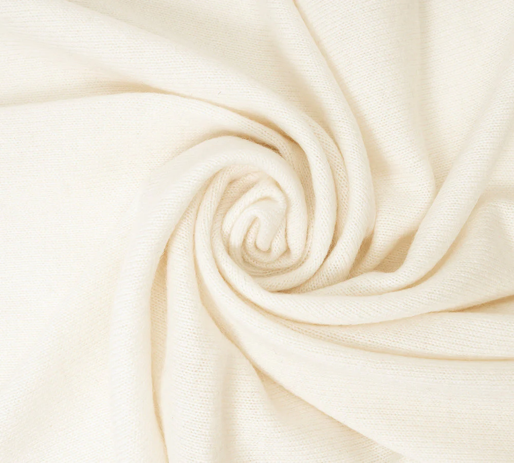 Wool Cashmere Blend Plain Scarf Arven - Image 7