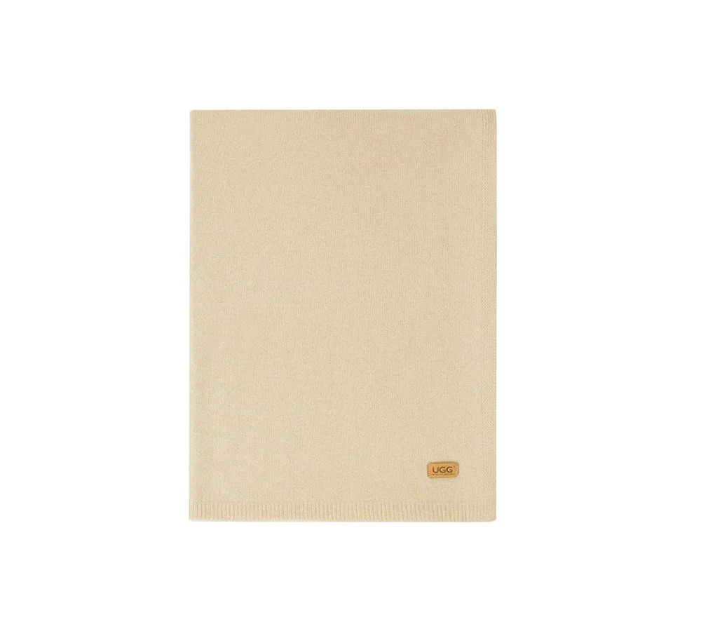 Wool Cashmere Blend Plain Scarf Arven - Image 9