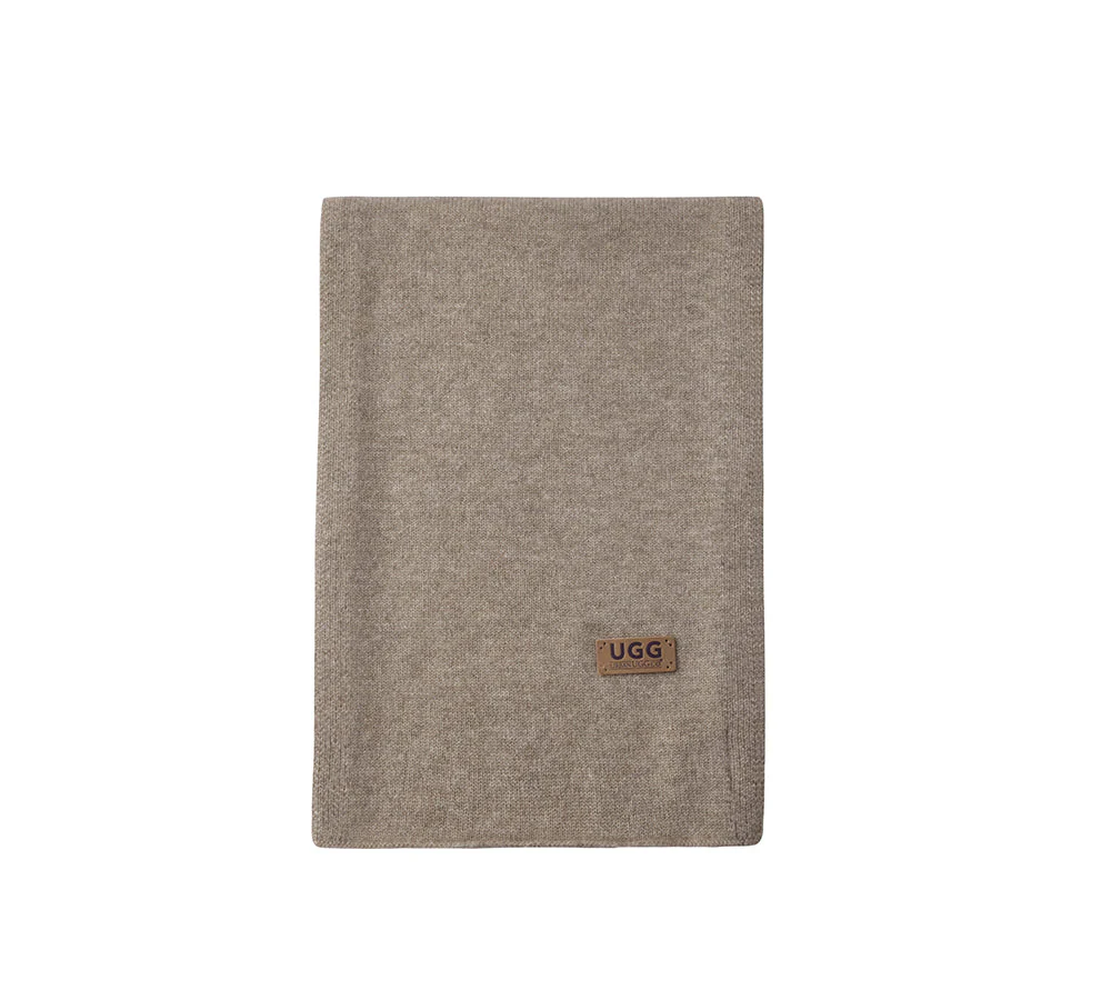 Wool Cashmere Blend Plain Scarf Auvin - Image 14