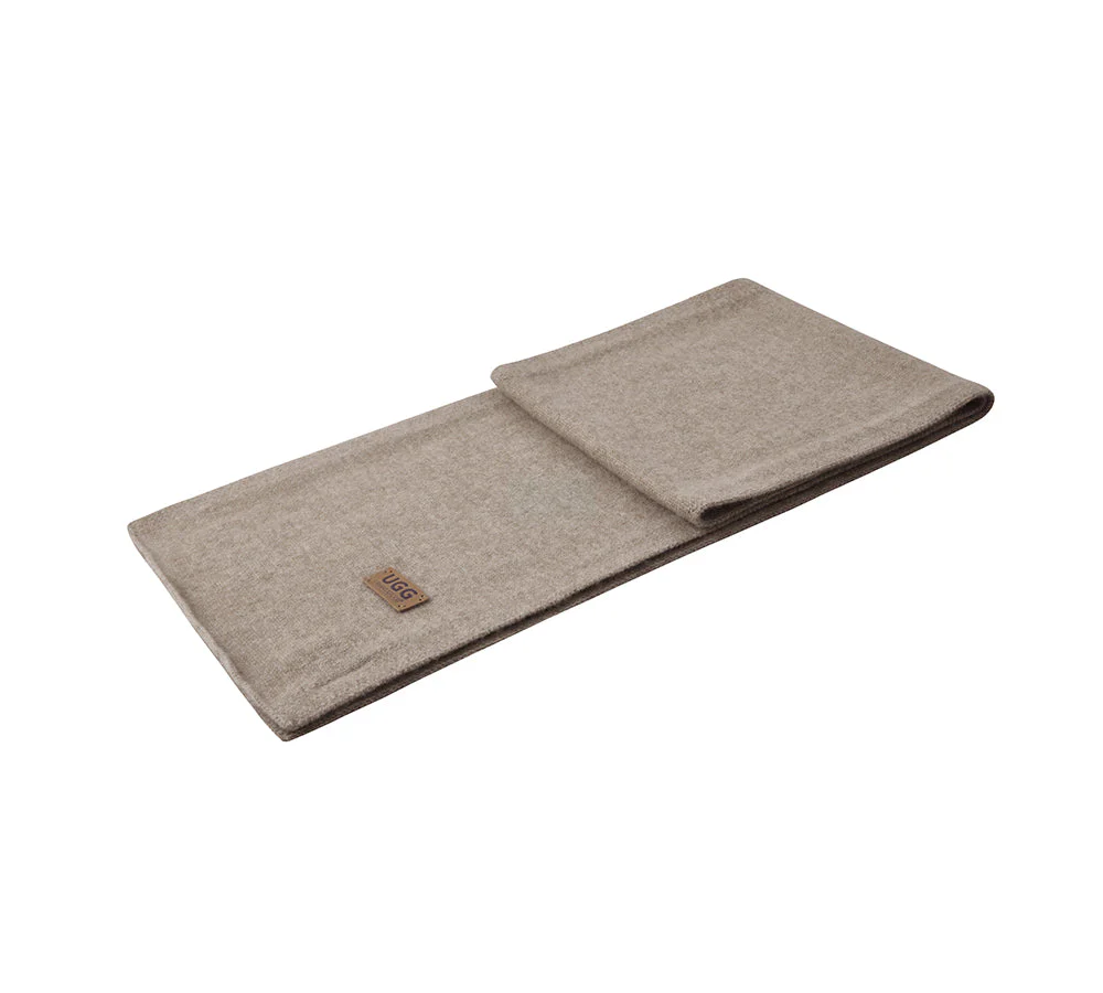 Wool Cashmere Blend Plain Scarf Auvin - Image 16