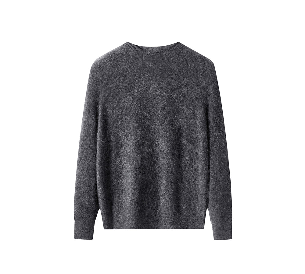 Yak Wool Cashmere Blend Knitwear Cardigan Morra - Image 8