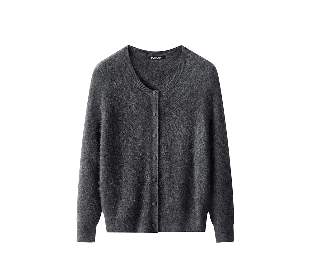Yak Wool Cashmere Blend Knitwear Cardigan Morra - Image 9