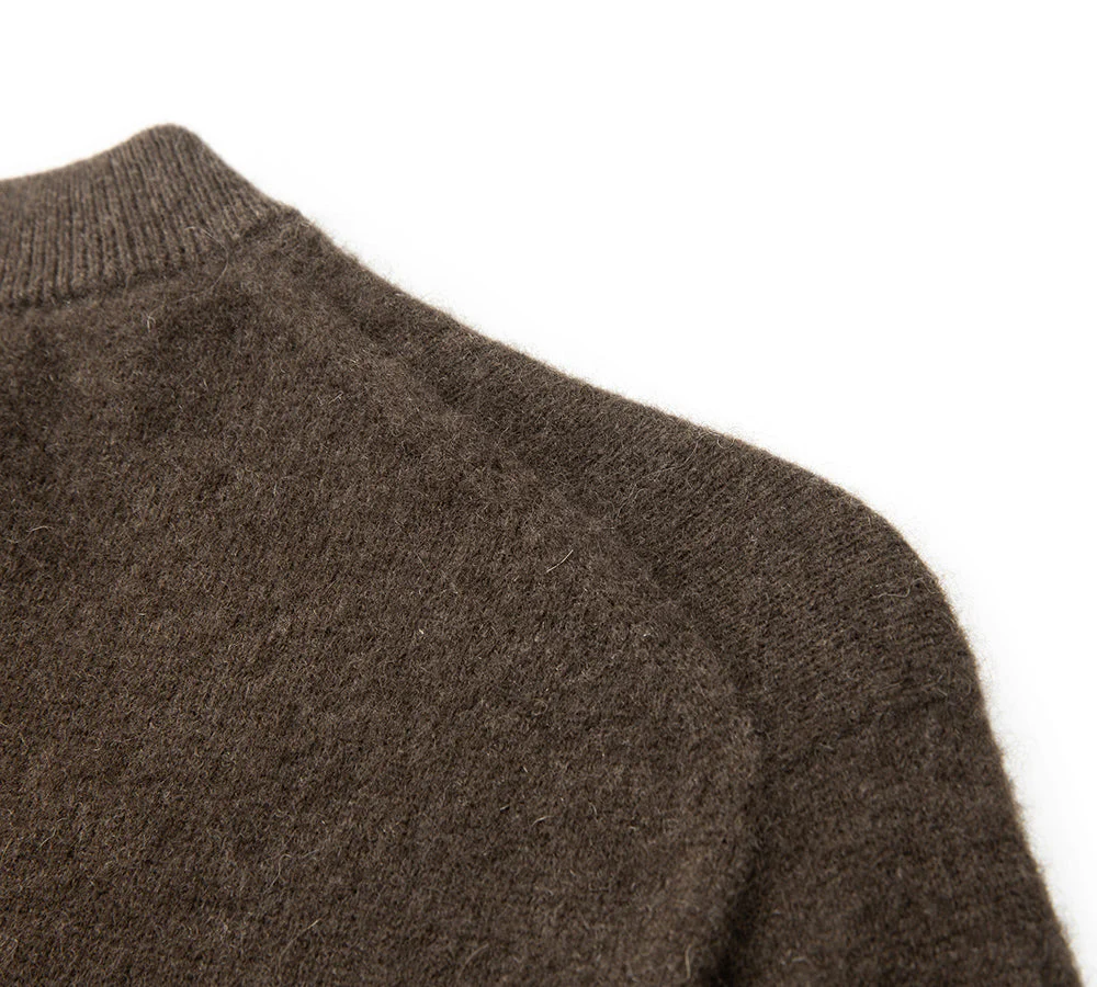 Yak Wool Cashmere Blend Knitwear Sweater Toora - Image 11