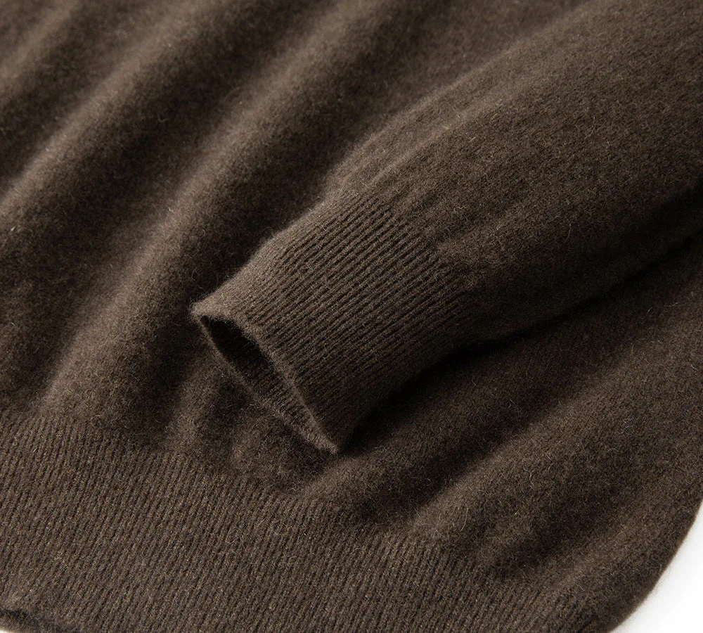 Yak Wool Cashmere Blend Knitwear Sweater Toora - Image 12
