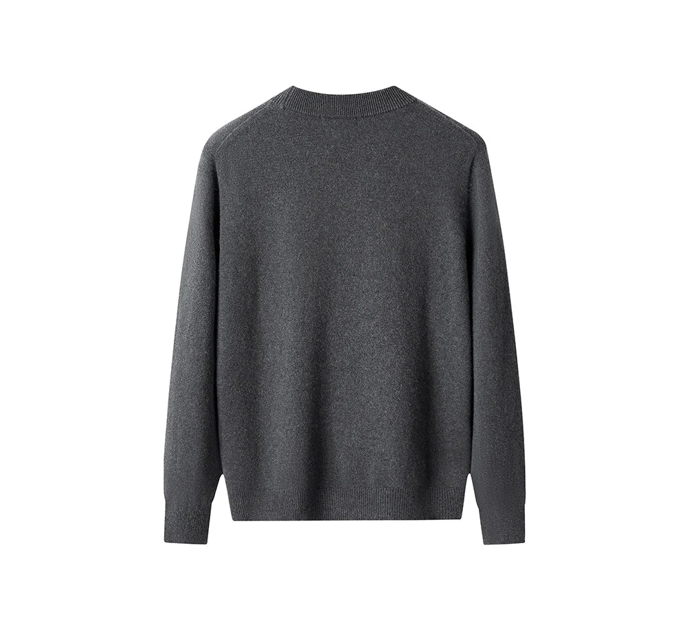 Yak Wool Cashmere Blend Knitwear Sweater Toora - Image 15