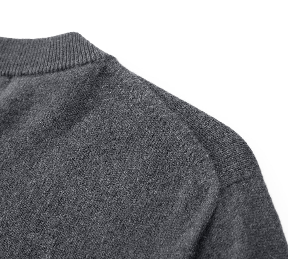 Yak Wool Cashmere Blend Knitwear Sweater Toora - Image 17
