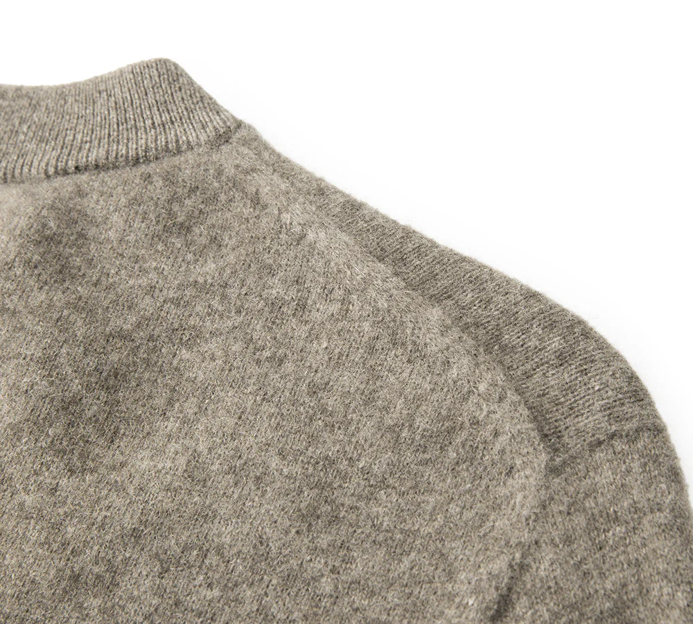 Yak Wool Cashmere Blend Knitwear Sweater Toora - Image 5