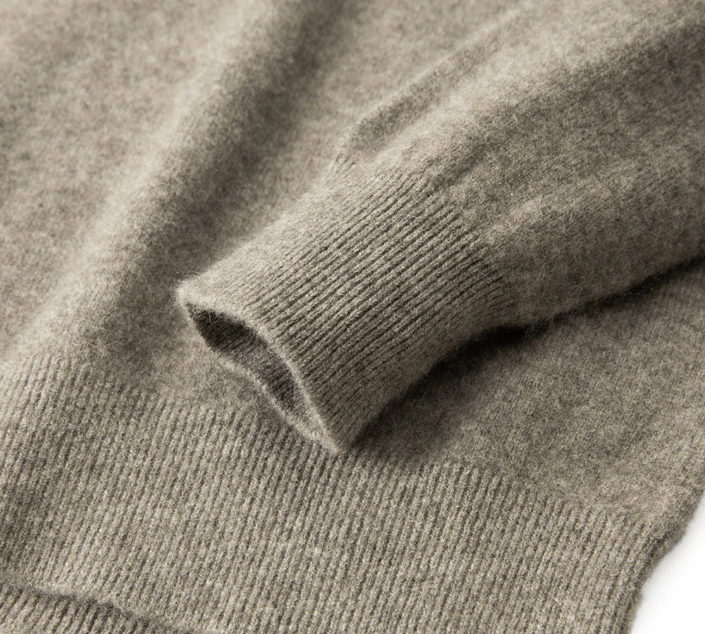 Yak Wool Cashmere Blend Knitwear Sweater Toora - Image 6