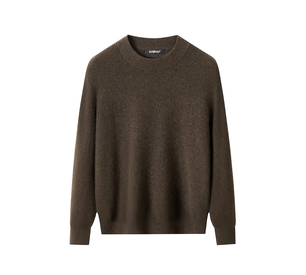 Yak Wool Cashmere Blend Knitwear Sweater Toora - Image 8