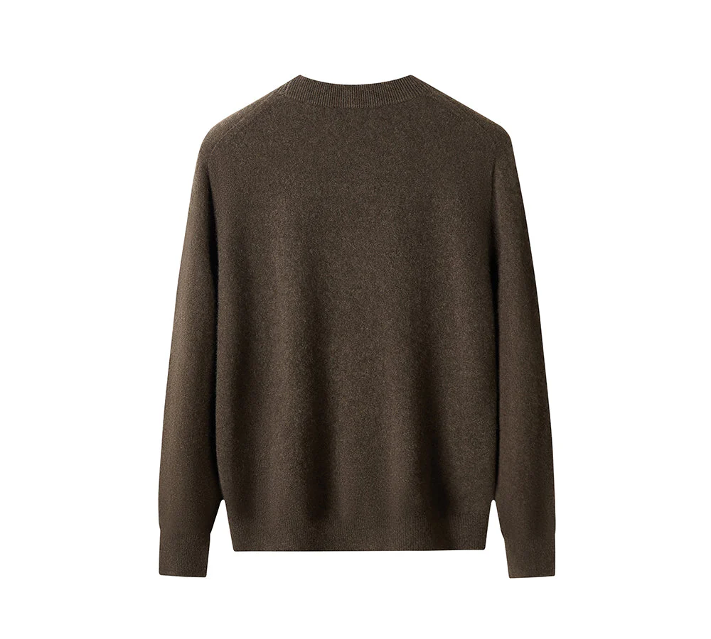 Yak Wool Cashmere Blend Knitwear Sweater Toora - Image 9